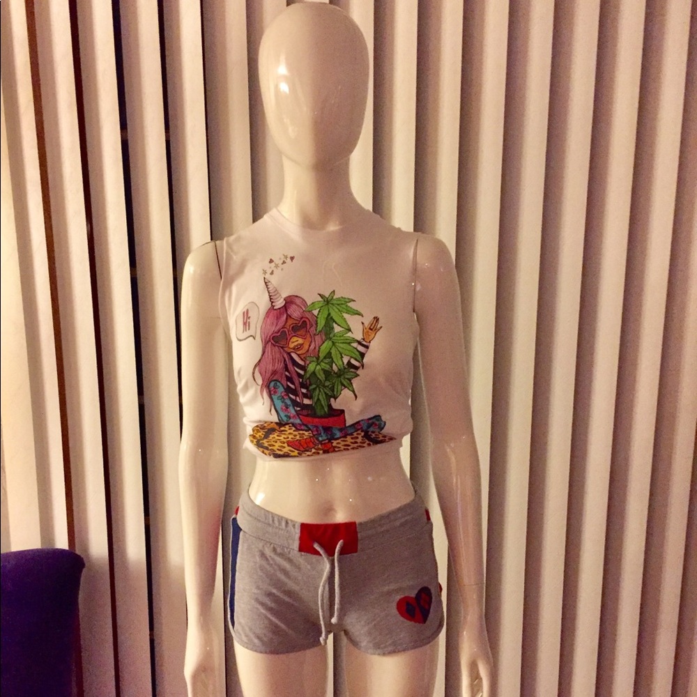 Batman DC Comic Harley Quinn Shorts Size Small